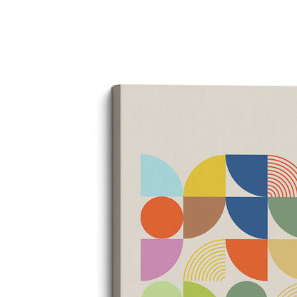 [Color:Stretched Canvas], Picture of the corner of the art