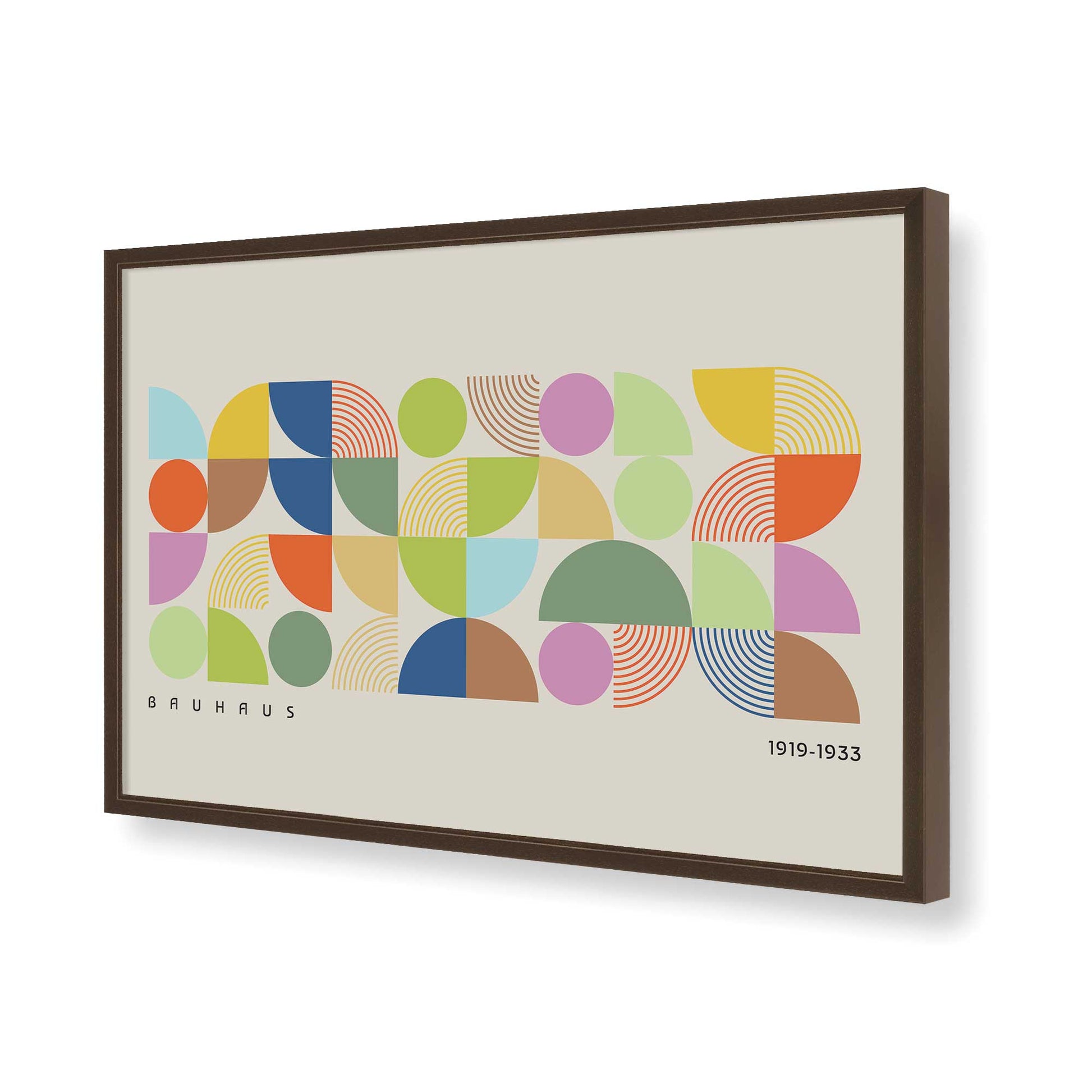 [Color:Belvinder Brown], Picture of art in a Belvinder Brown frame of the corner