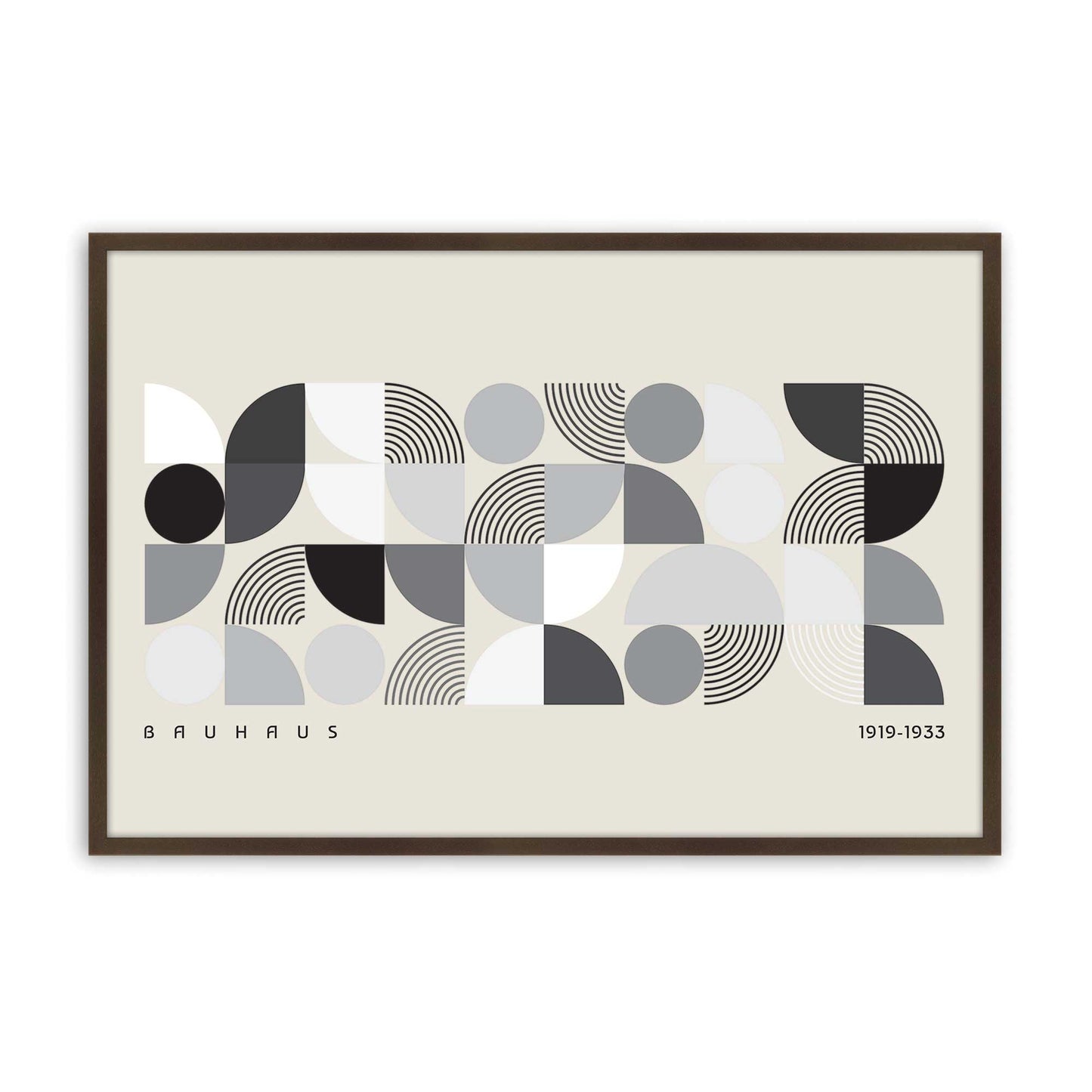 [Color:Brown], Picture of art in a Brown frame