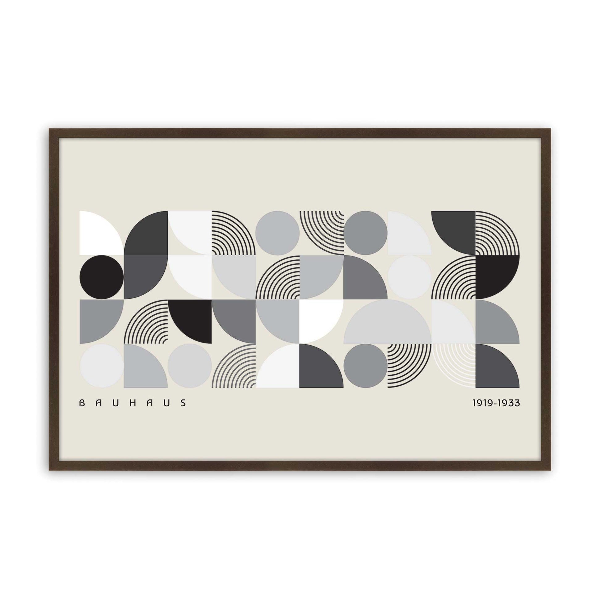 [Color:Brown], Picture of art in a Brown frame