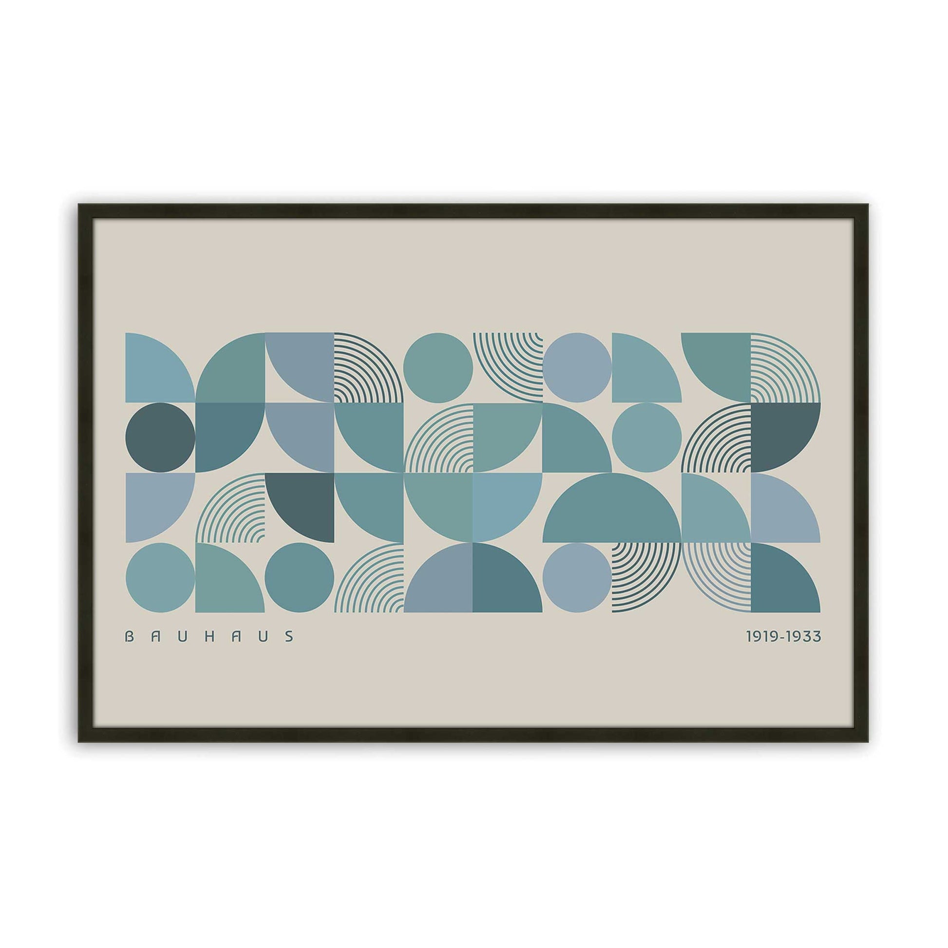 [Color:Satin Black], Picture of art in a Satin Black frame