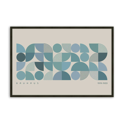 [Color:Satin Black], Picture of art in a Satin Black frame
