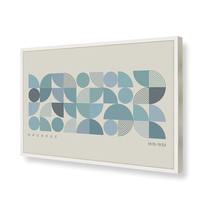 [Color:Opaque White], Picture of art in a Opaque White frame of the corner
