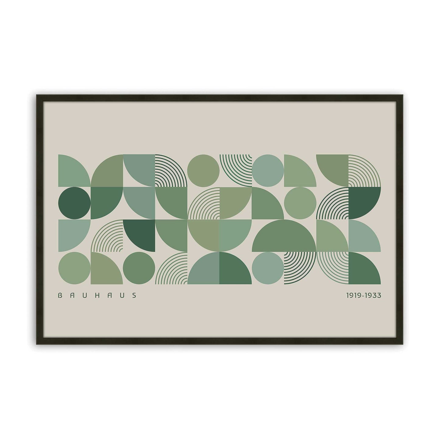 [Color:Satin Black], Picture of art in a Satin Black frame