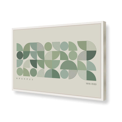 [Color:Opaque White], Picture of art in a Opaque White frame of the corner