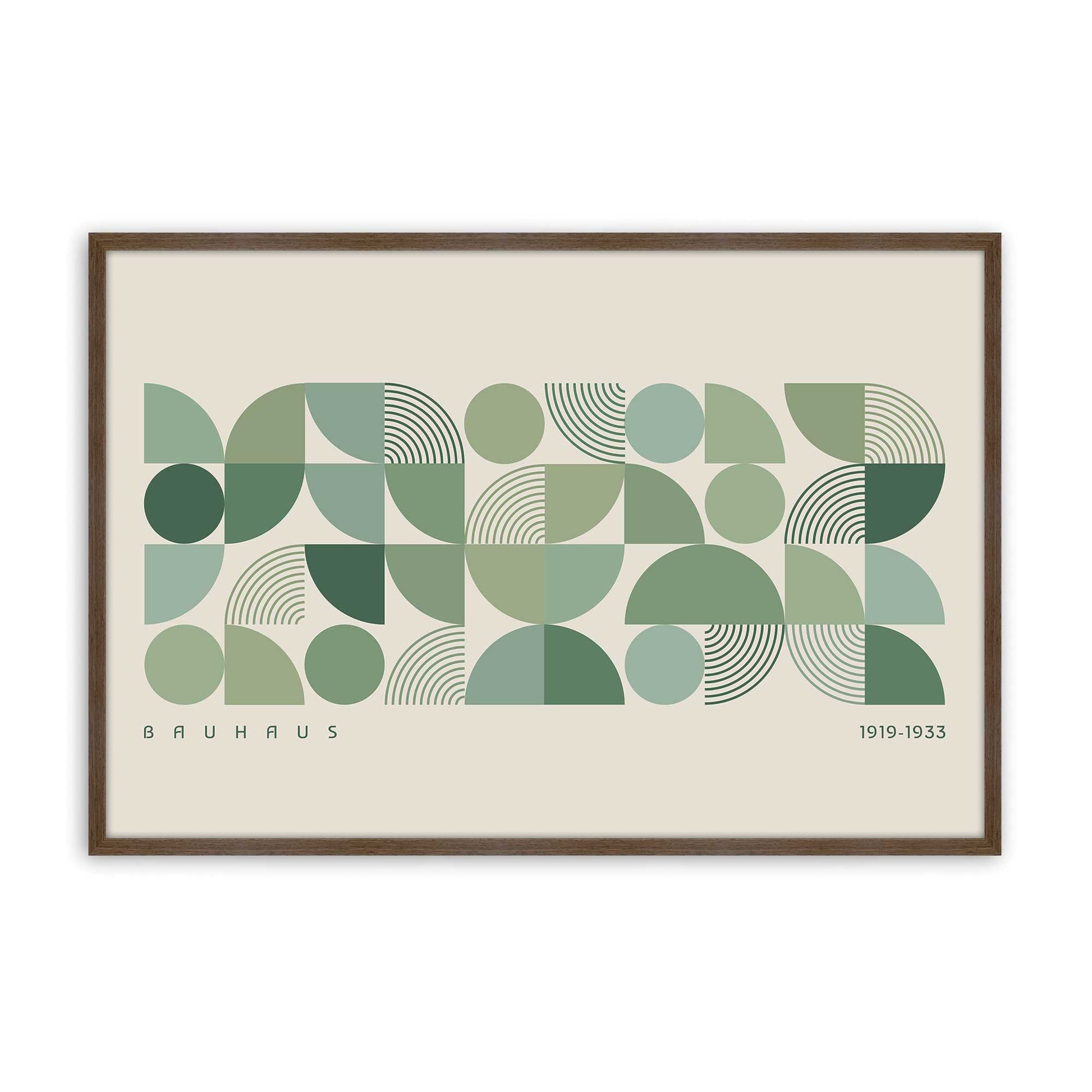 [Color:Walnut], Picture of art in a Walnut frame