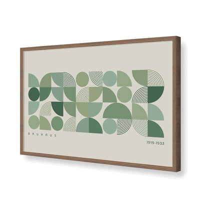 [Color:Walnut], Picture of art in a Walnut frame of the corner