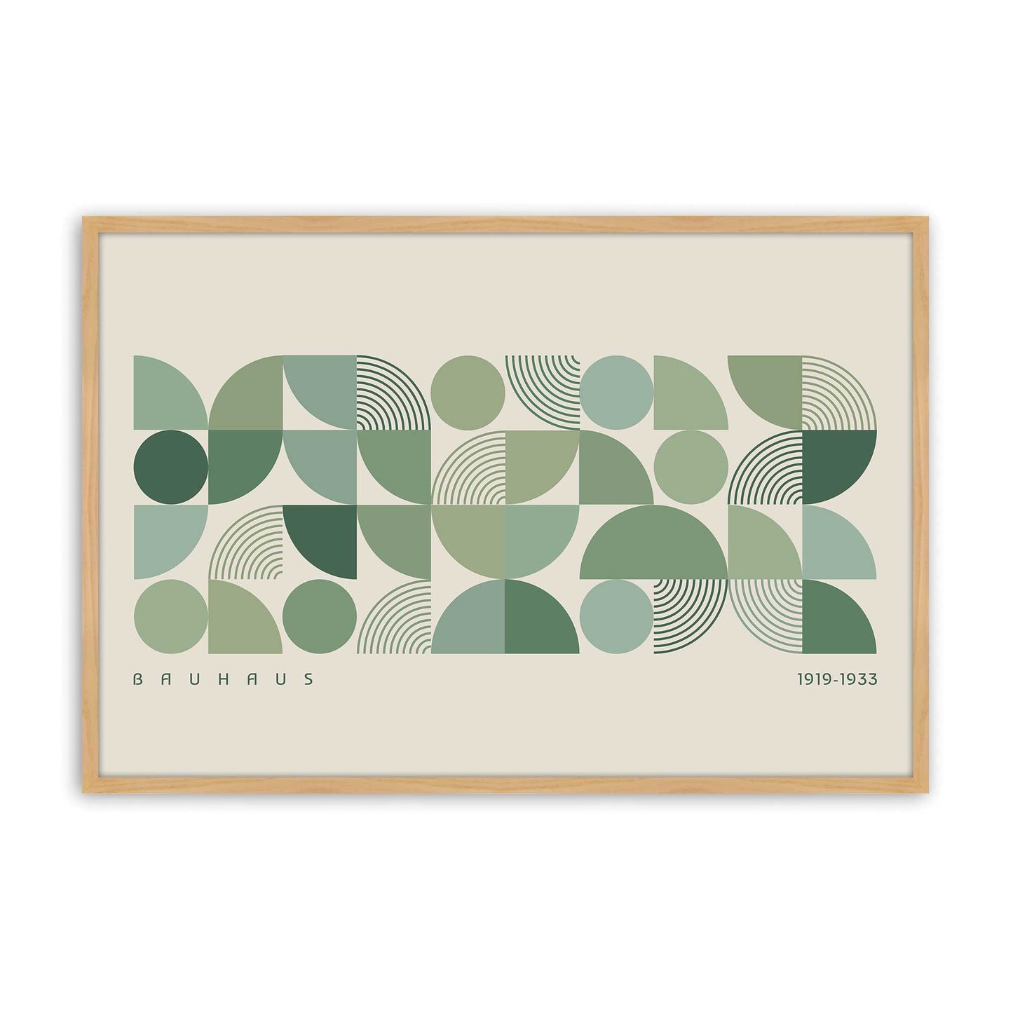 [Color:American Maple], Picture of art in a American Maple frame