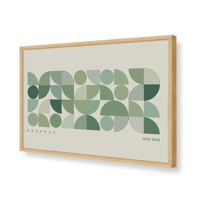 [Color:American Maple], Picture of art in a American Maple frame of the corner