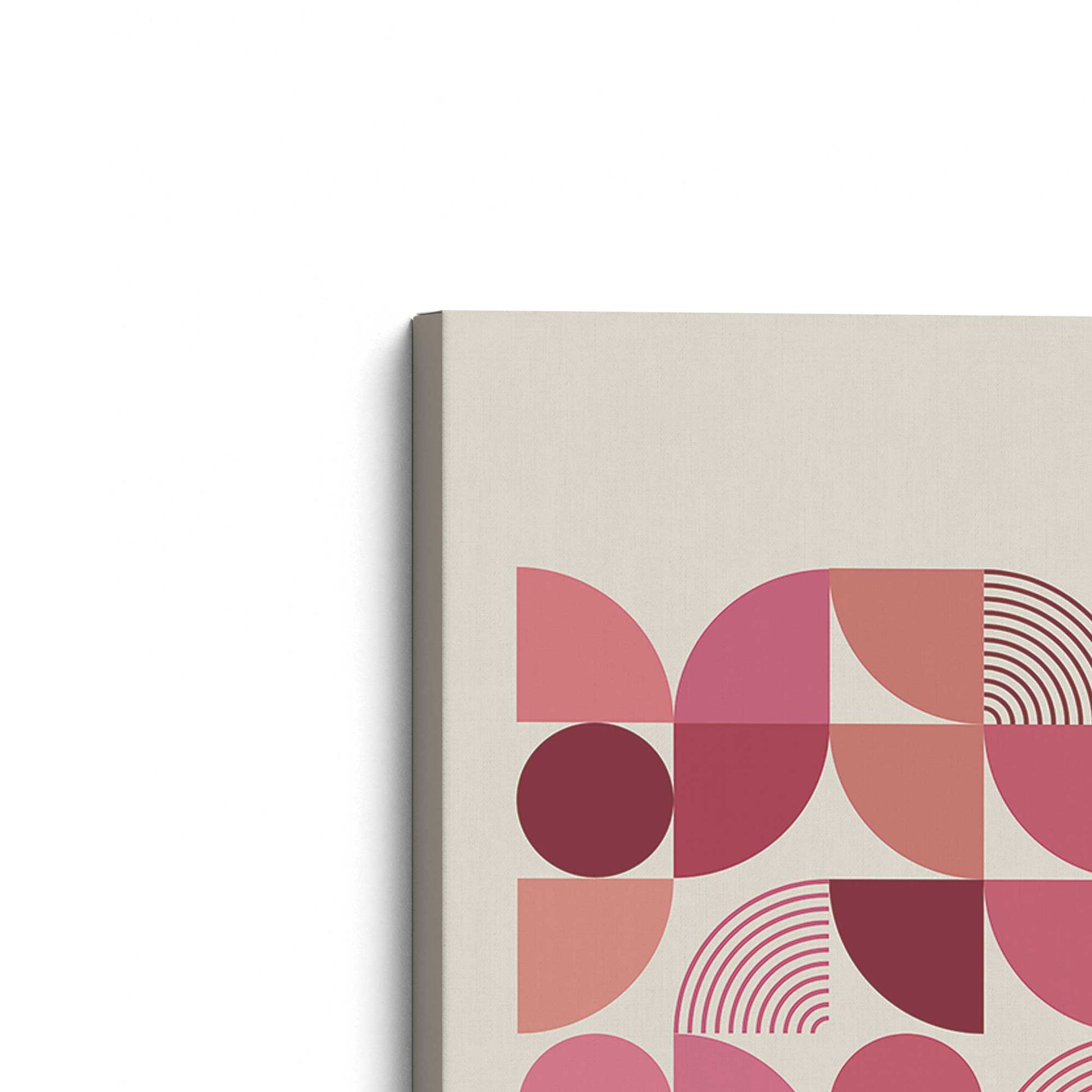 [Color:Stretched Canvas], Picture of the corner of the art