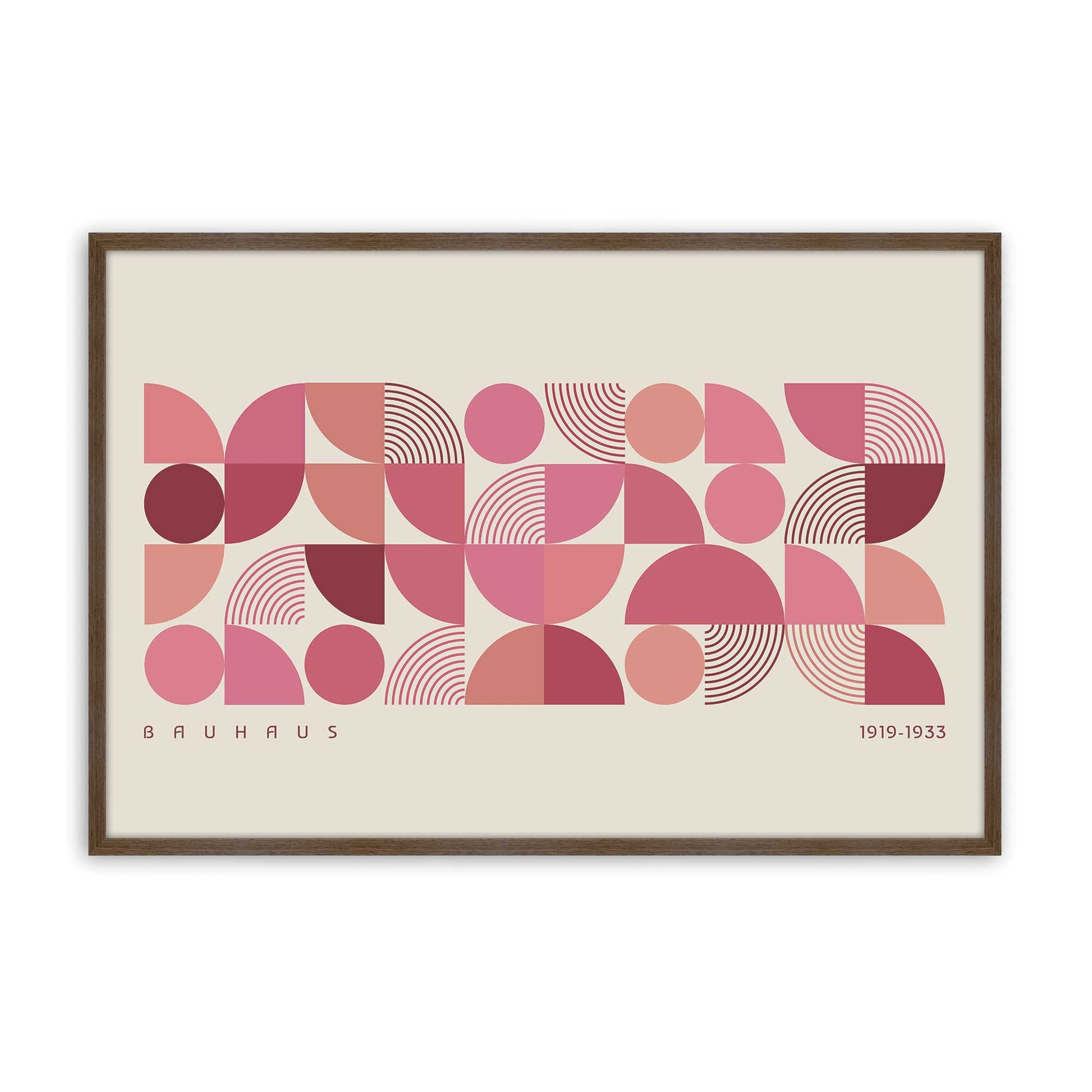 [Color:Walnut], Picture of art in a Walnut frame