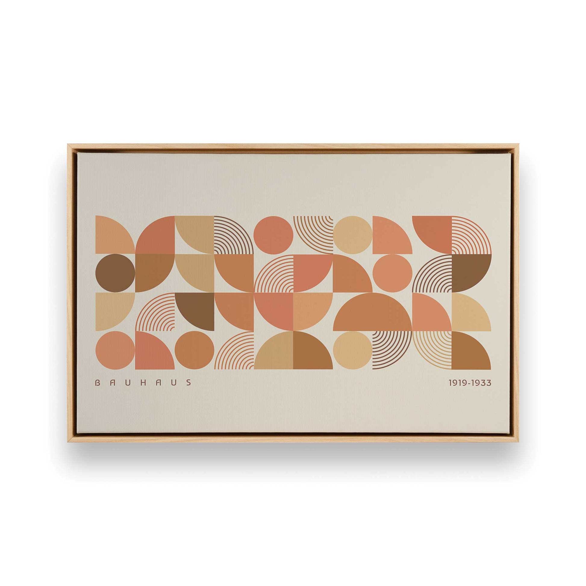 [Color:American Maple], Picture of art in a American Maple frame