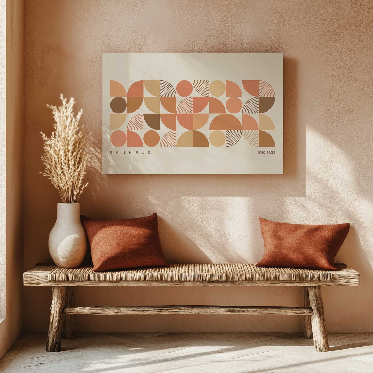 Picture of art in a room