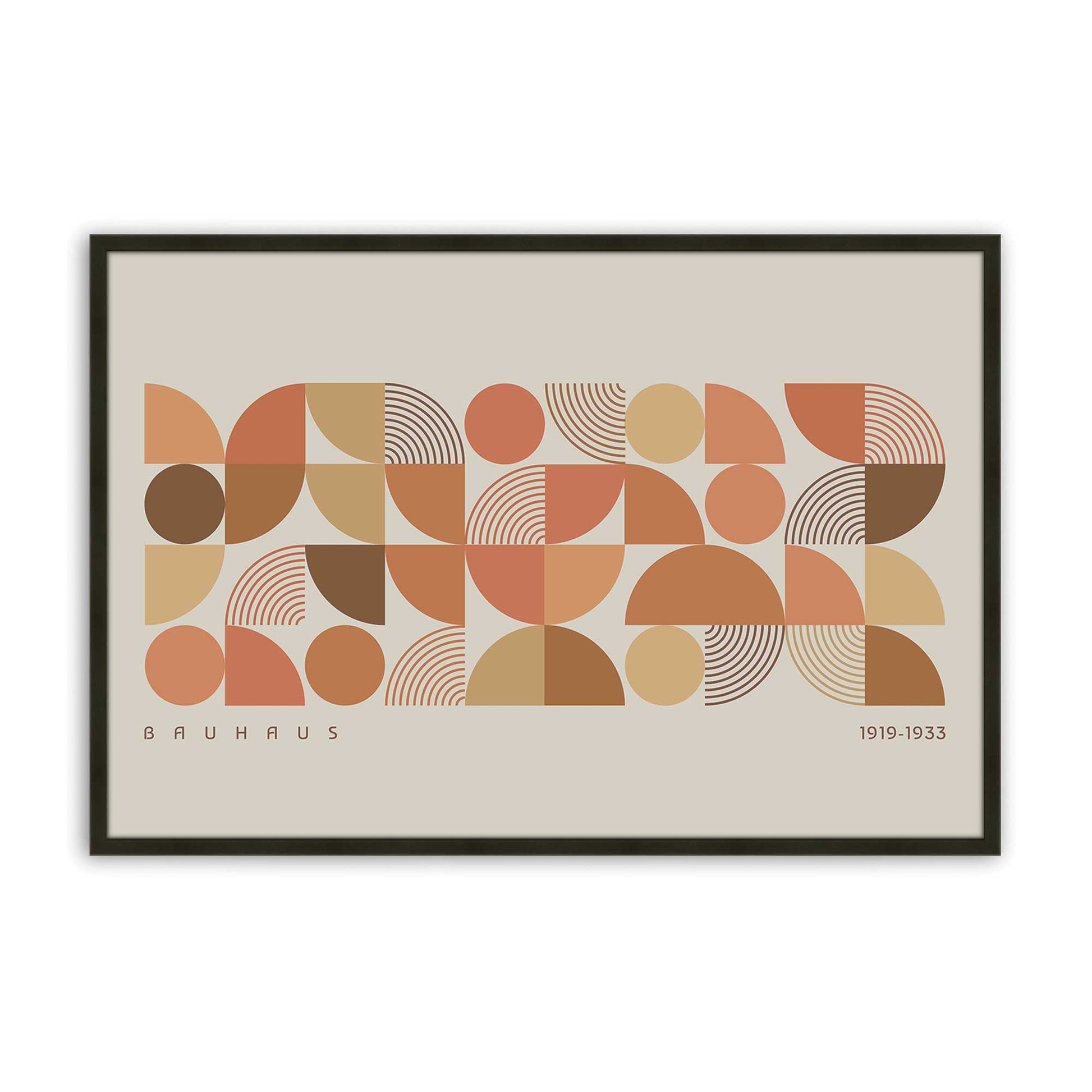 [Color:Satin Black], Picture of art in a Satin Black frame