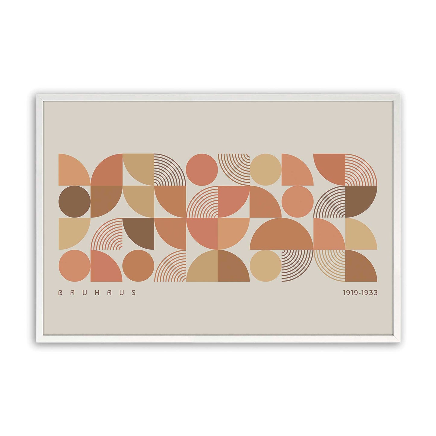 [Color:Opaque White], Picture of art in a Opaque White frame