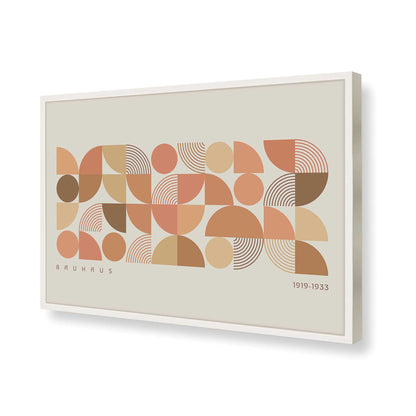 [Color:Opaque White], Picture of art in a Opaque White frame of the corner