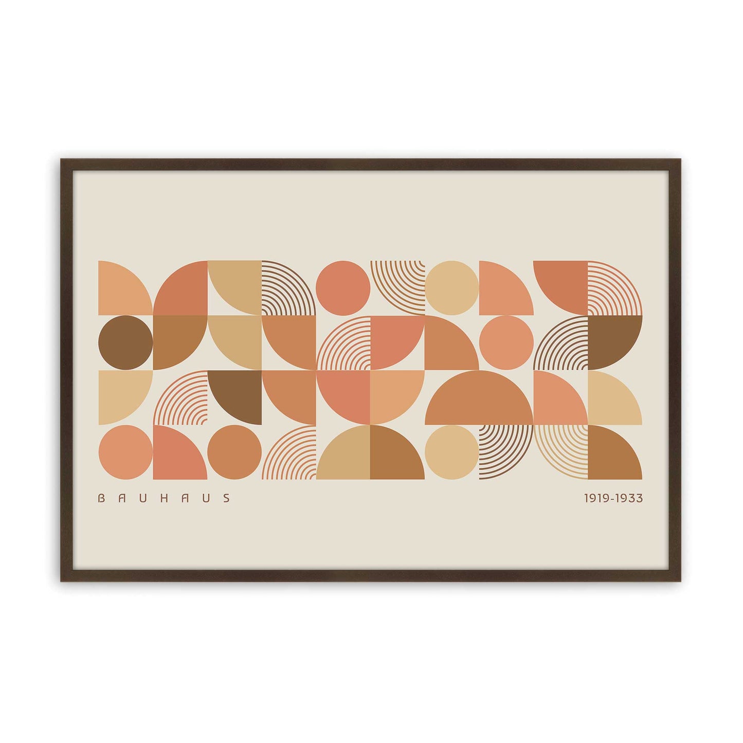 [Color:Belvinder Brown], Picture of art in a Belvinder Brown frame