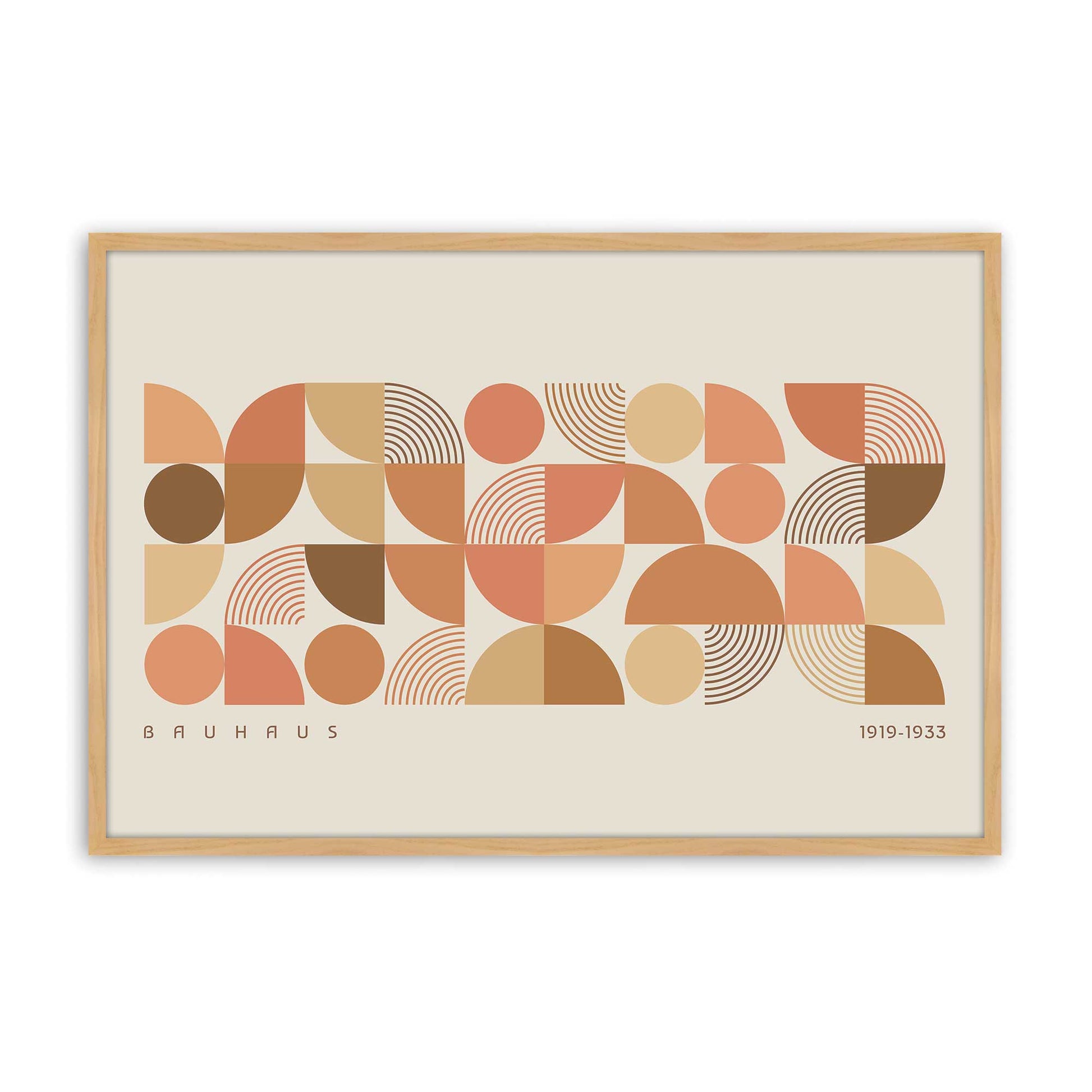 [Color:American Maple], Picture of art in a American Maple frame