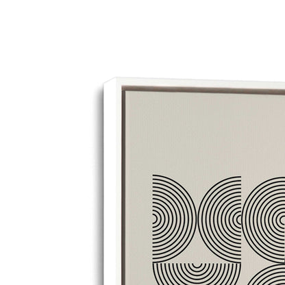 [Color:Opaque White], Picture of art in a White frame at an angle