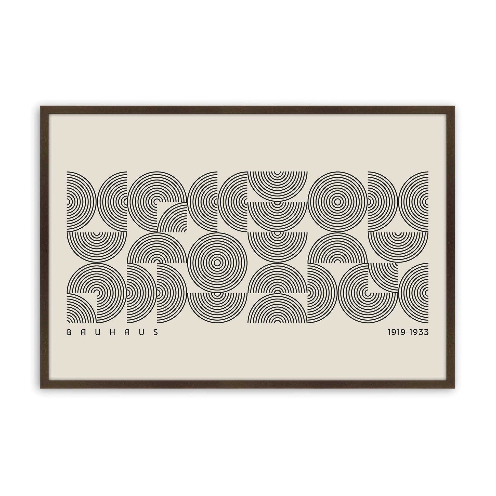[Color:Belvinder Brown], Picture of art in a Belvinder Brown frame
