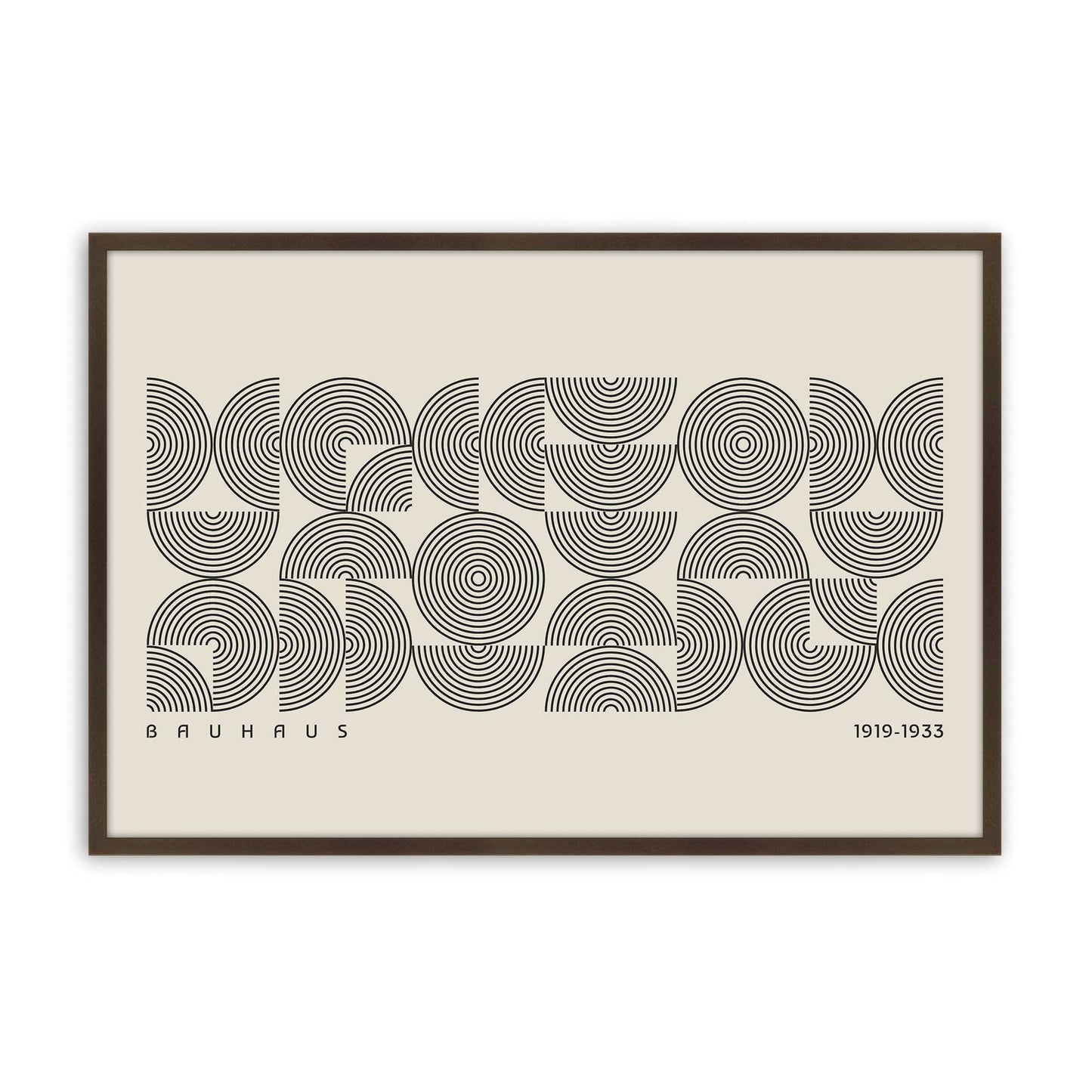 [Color:Brown], Picture of art in a Brown frame