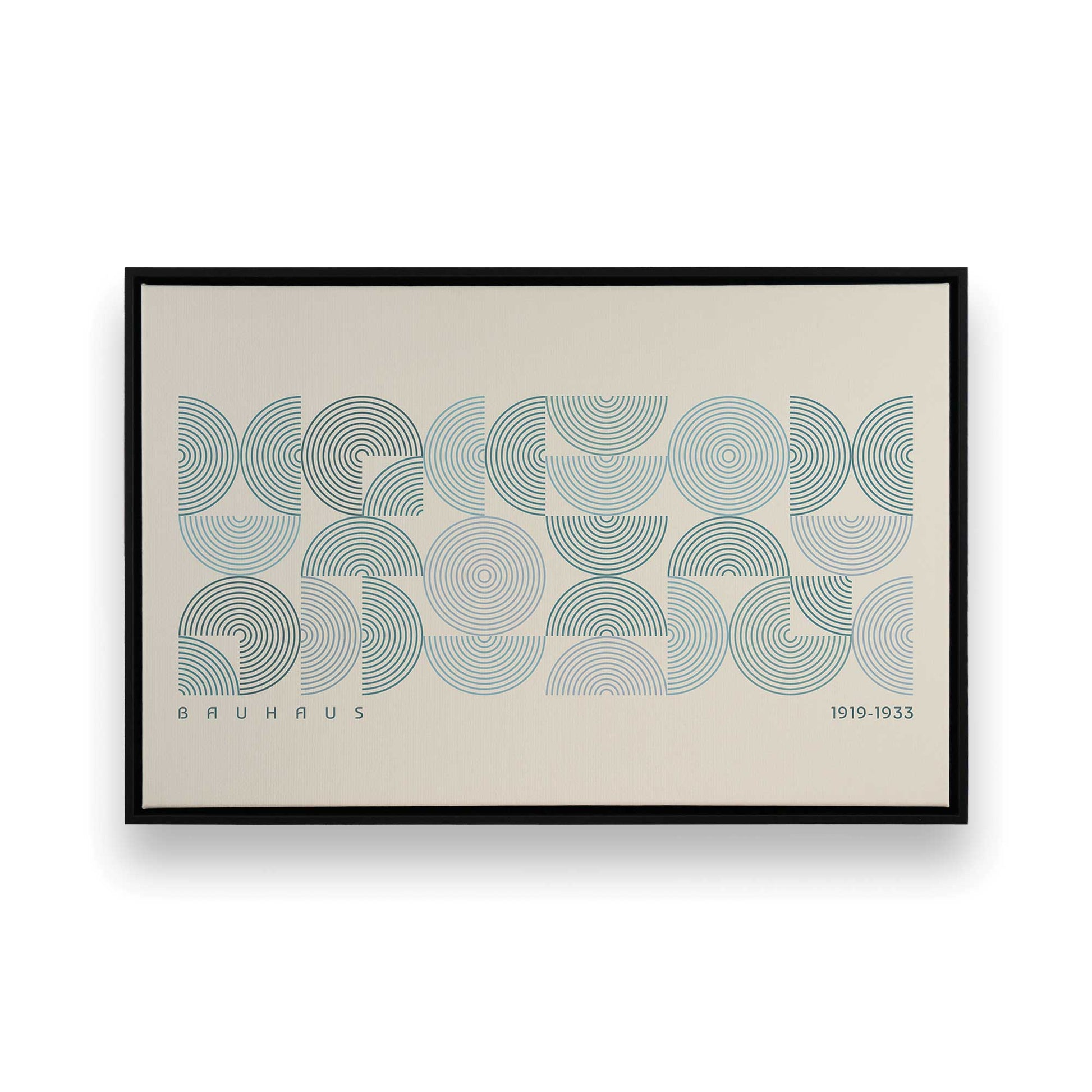 [Color:Satin Black], Picture of art in a Satin Black frame