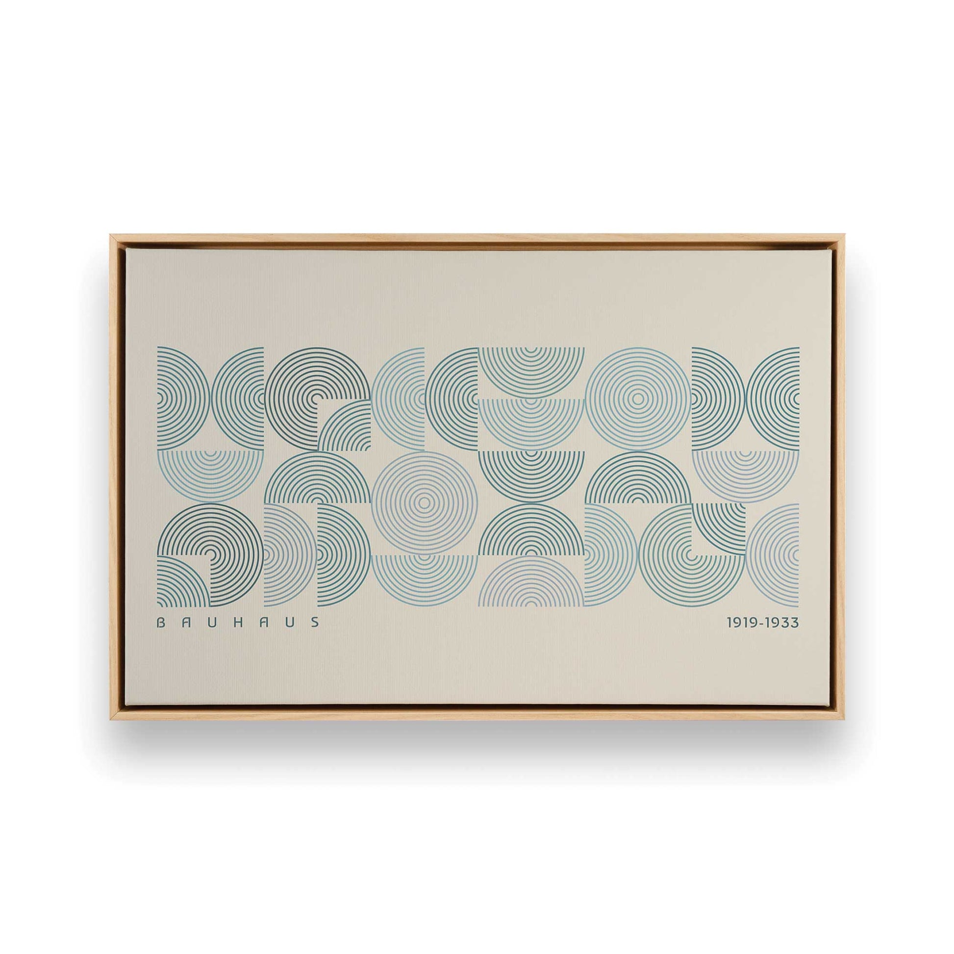 [Color:American Maple], Picture of art in a American Maple frame