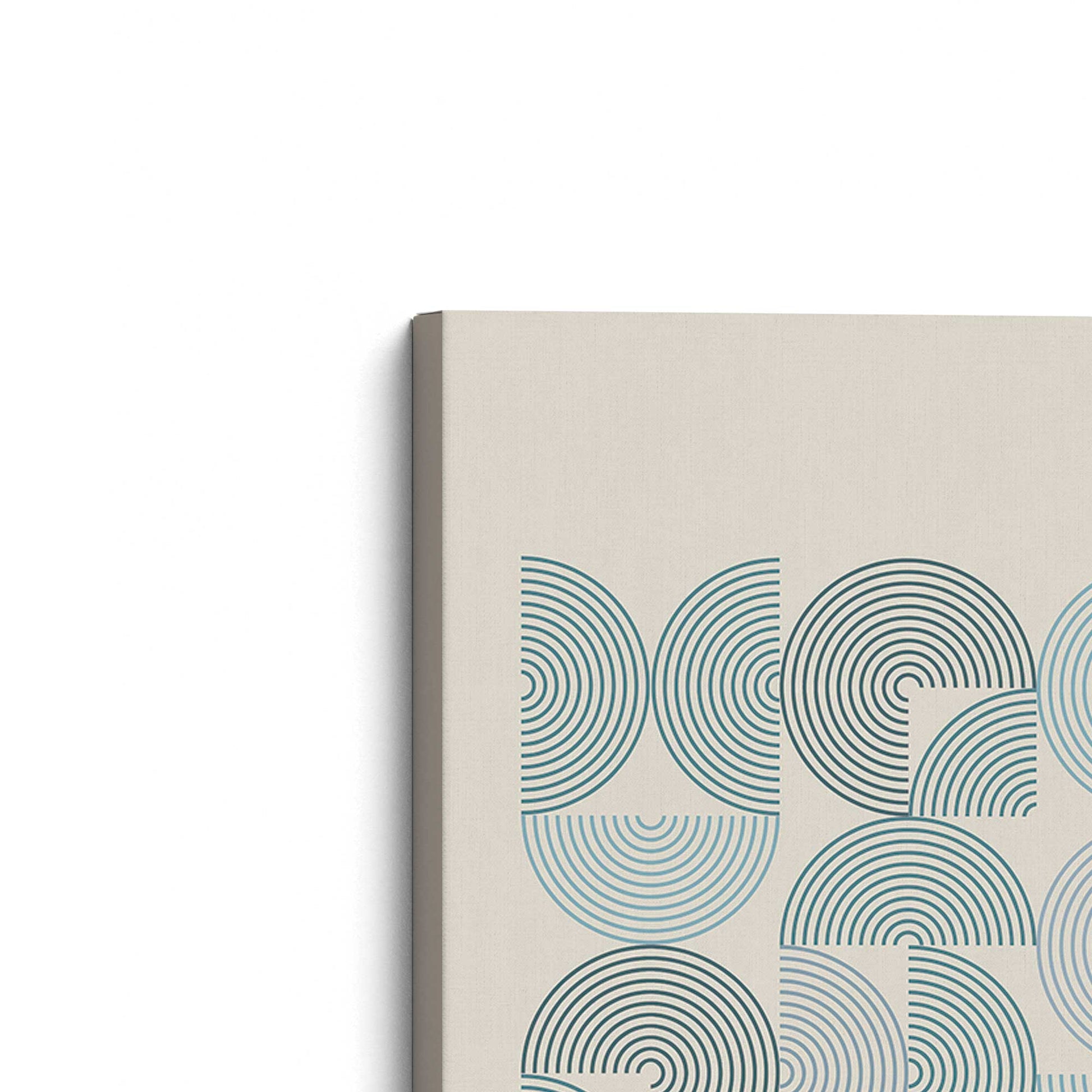 [Color:Stretched Canvas], Picture of the corner of the art
