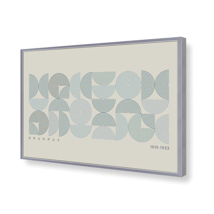 [Color:Polished Chrome], Picture of art in a Polished Chrome frame of the corner