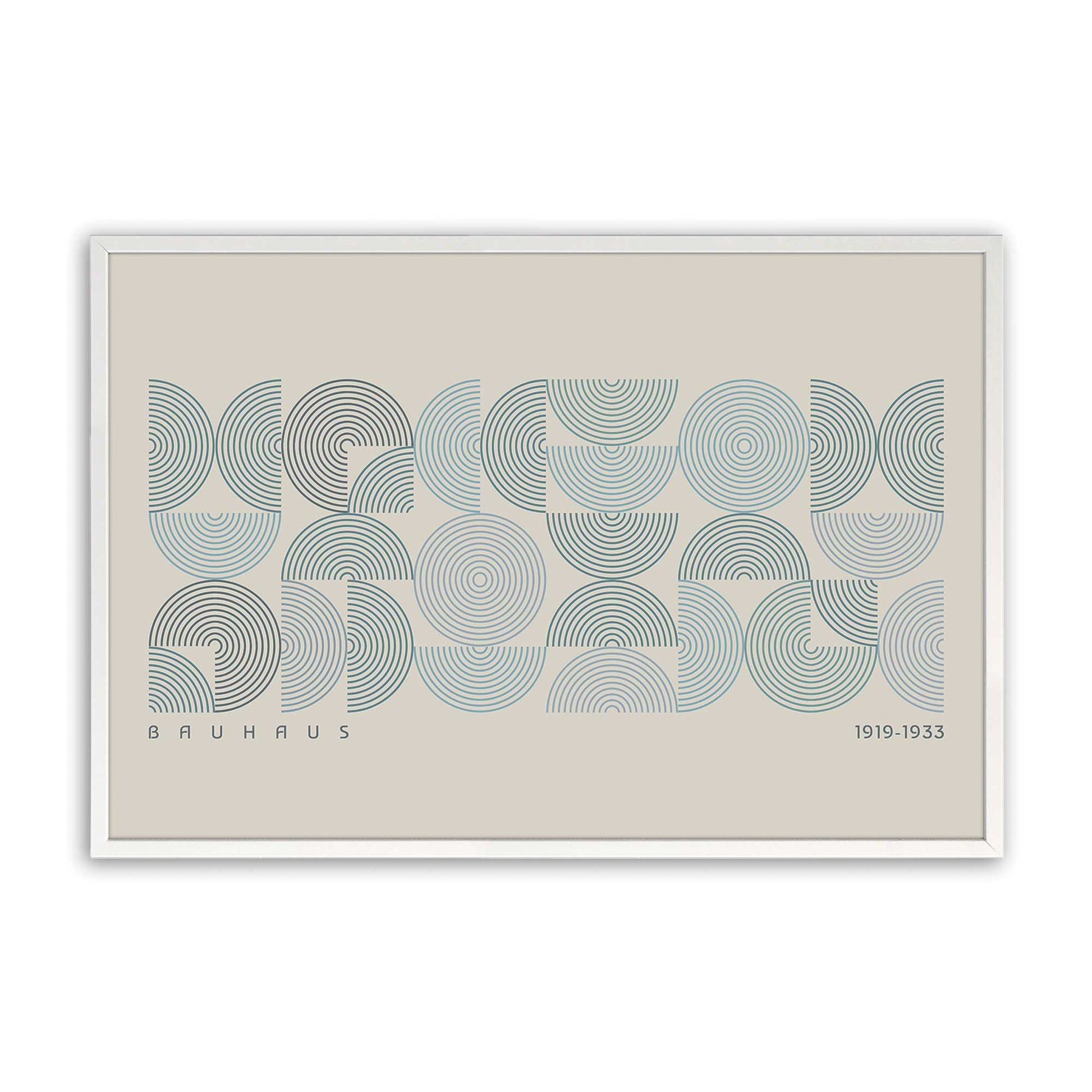 [Color:Opaque White], Picture of art in a Opaque White frame