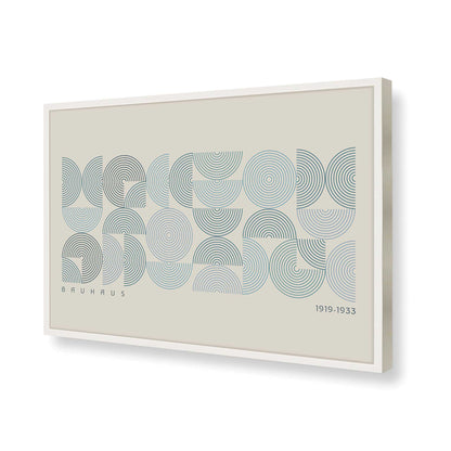 [Color:Opaque White], Picture of art in a Opaque White frame of the corner