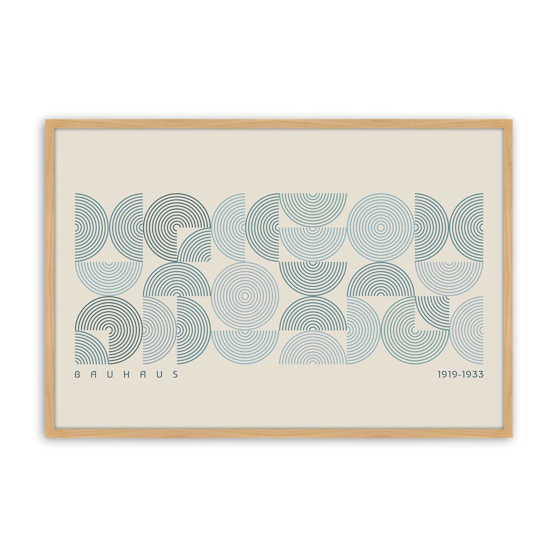 [Color:American Maple], Picture of art in a American Maple frame