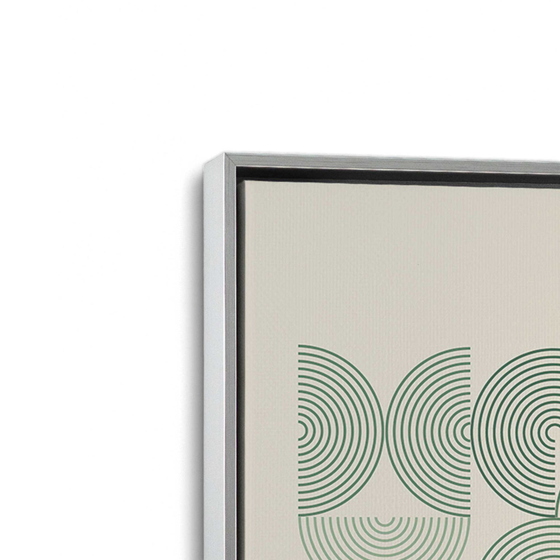 [Color:Polished Chrome], Picture of art in a Polished Chrome frame at an angle