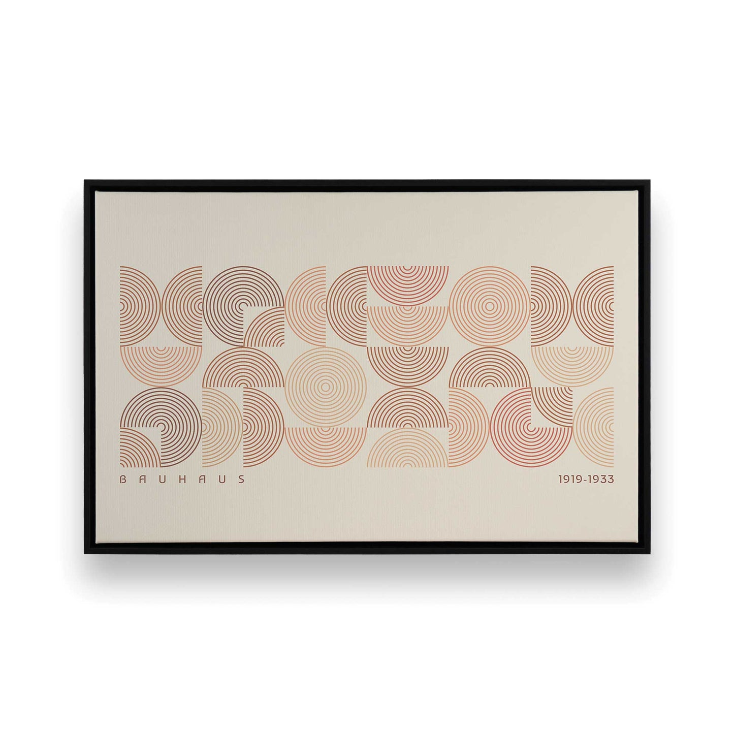 [Color:Satin Black], Picture of art in a Satin Black frame