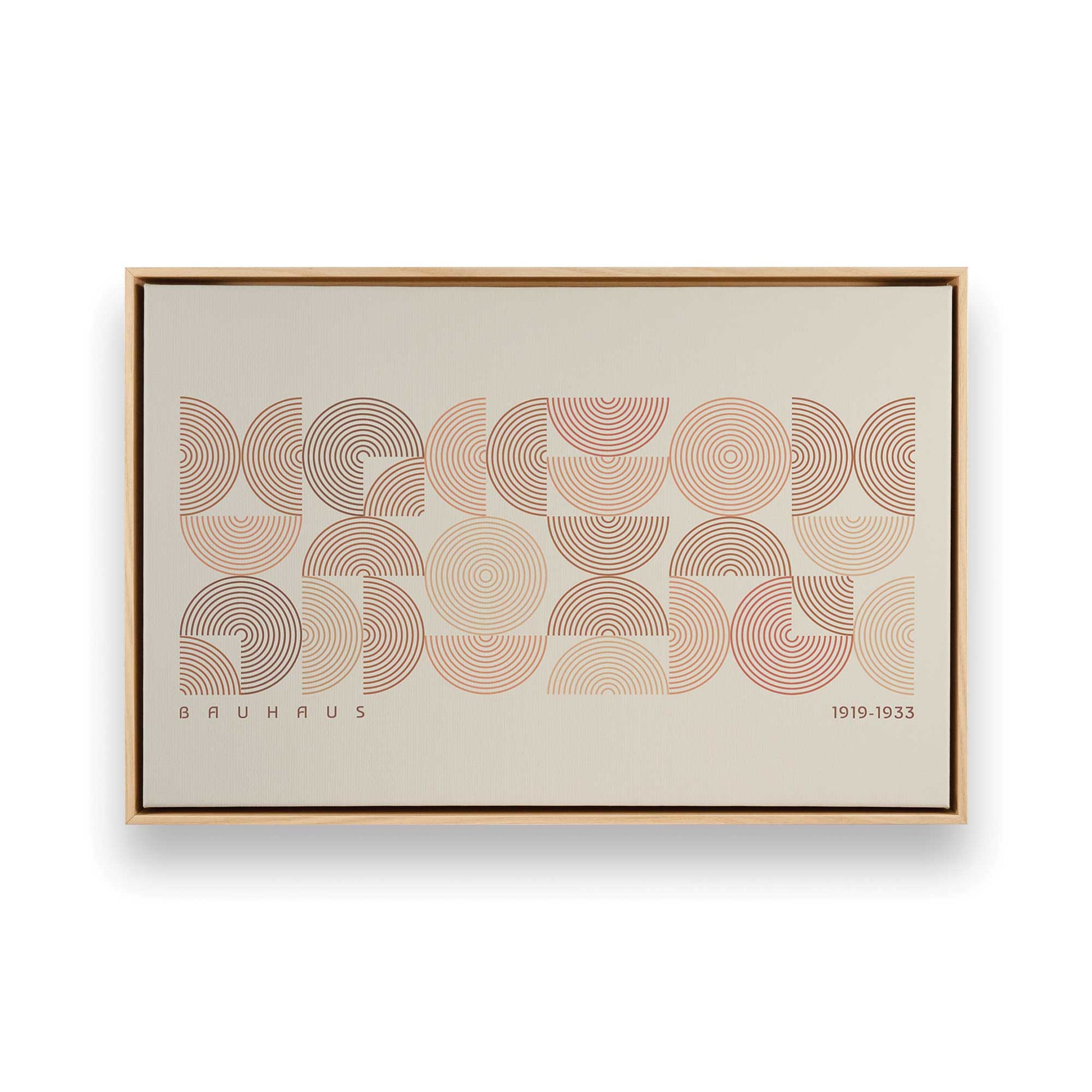 [Color:American Maple], Picture of art in a American Maple frame