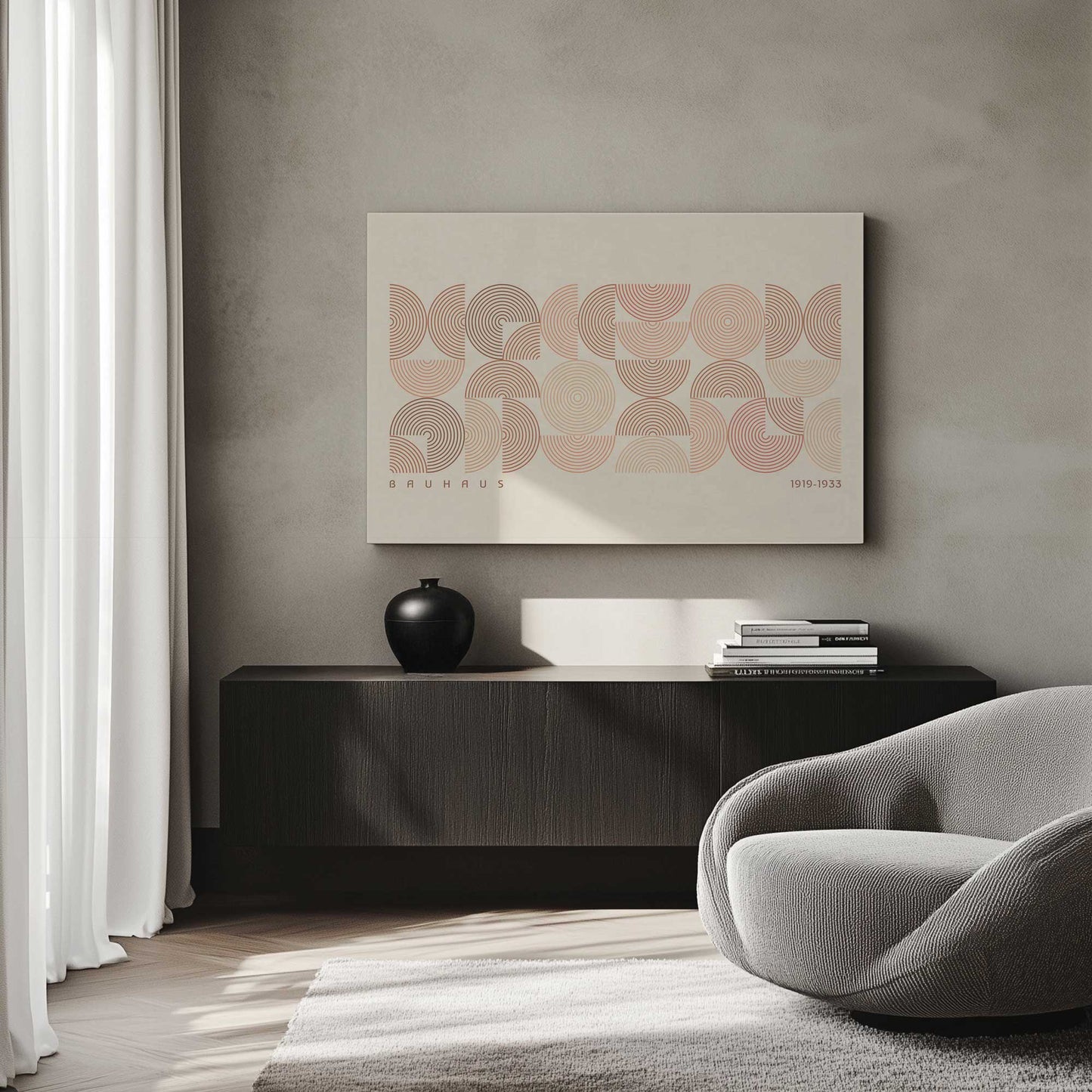 Picture of art in a room