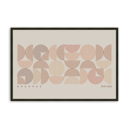 [Color:Satin Black], Picture of art in a Satin Black frame