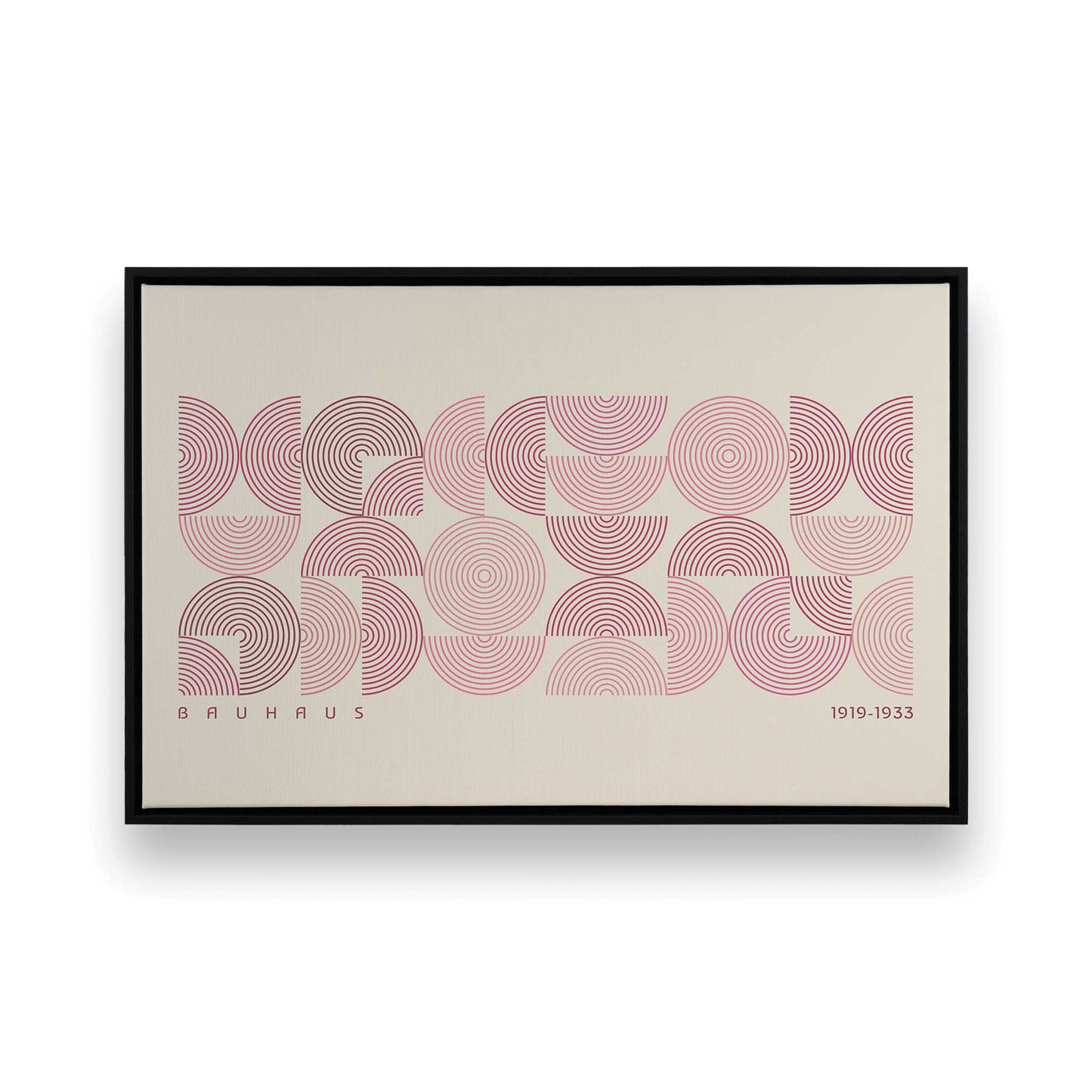 [Color:Satin Black], Picture of art in a Satin Black frame