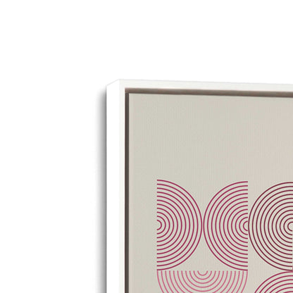 [Color:Opaque White], Picture of art in a White frame at an angle