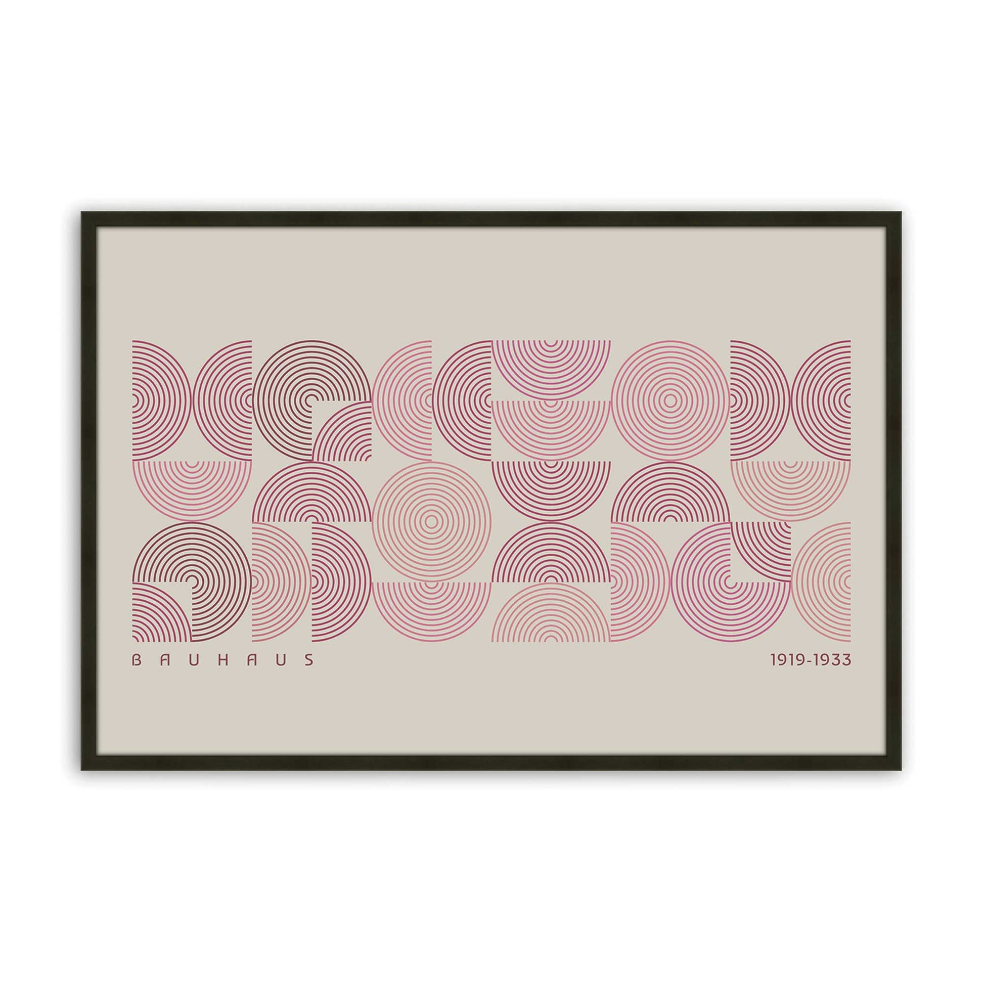 [Color:Satin Black], Picture of art in a Satin Black frame