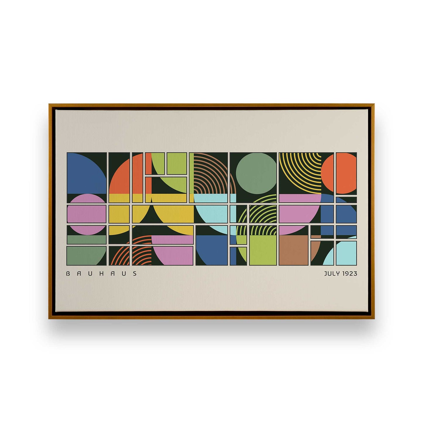 [Color:Polished Gold], Picture of art in a Polished Gold frame