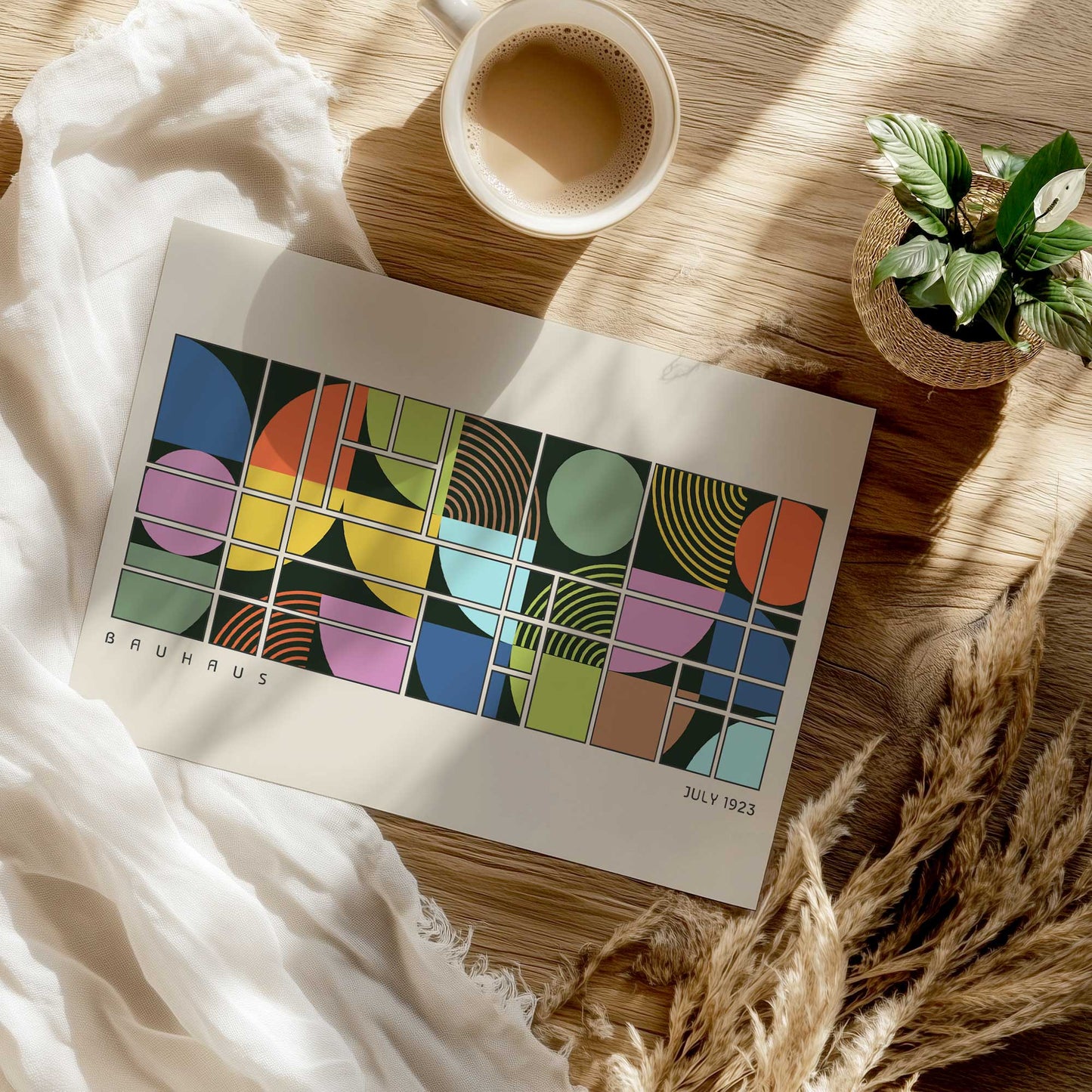 [Color:Rolled Print], Picture of close up of art