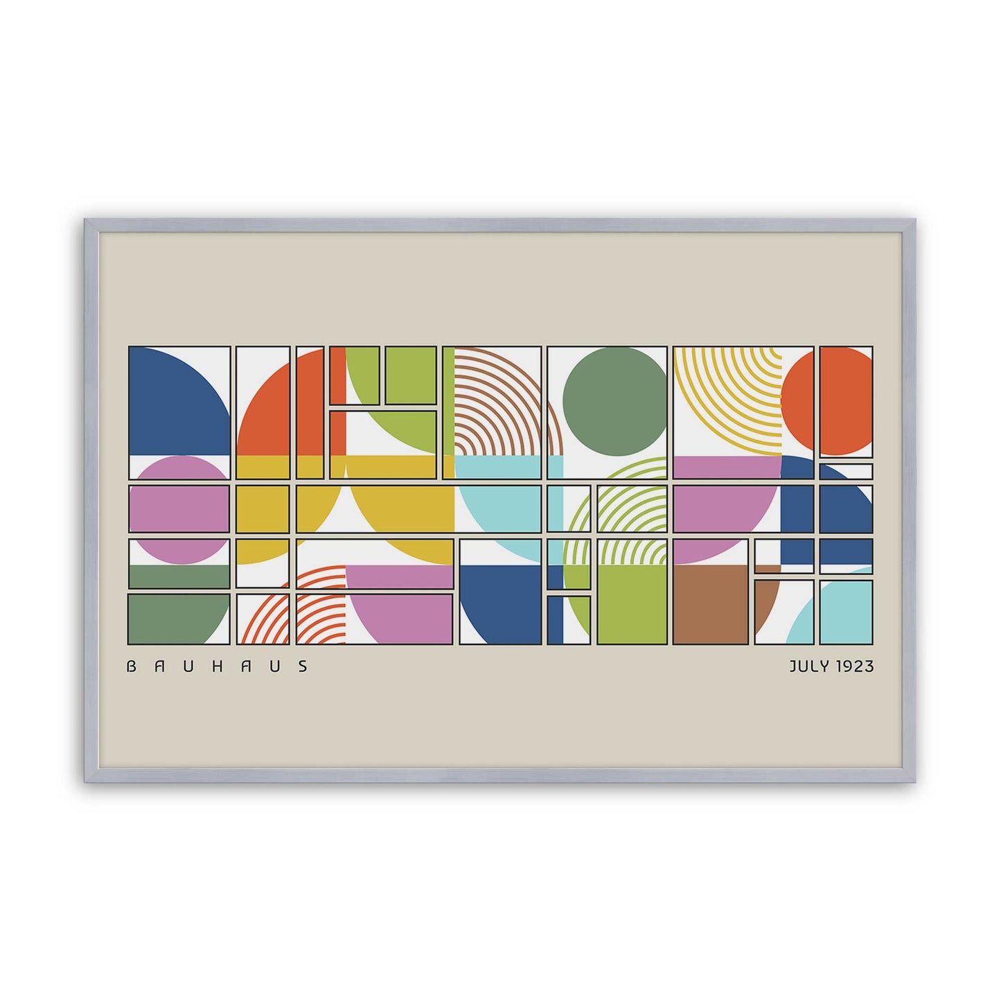 [Color:Polished Chrome], Picture of art in a Polished Chrome frame