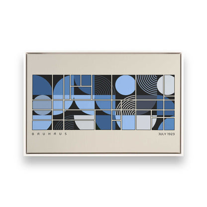 [Color:Opaque White], Picture of art in a White frame