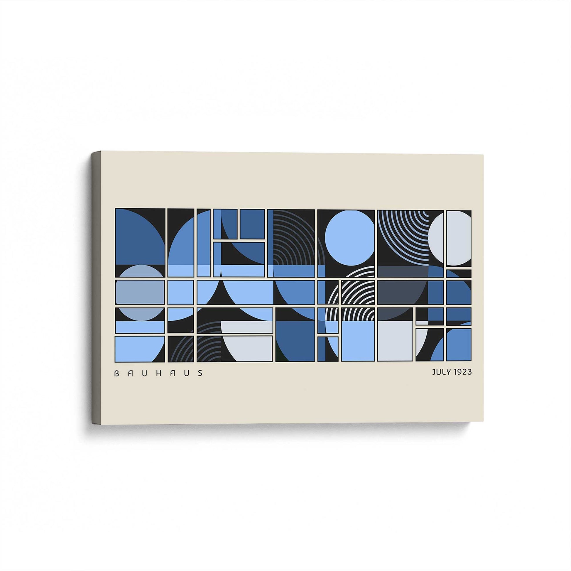 [Color:Stretched Canvas], Picture of art at an angle