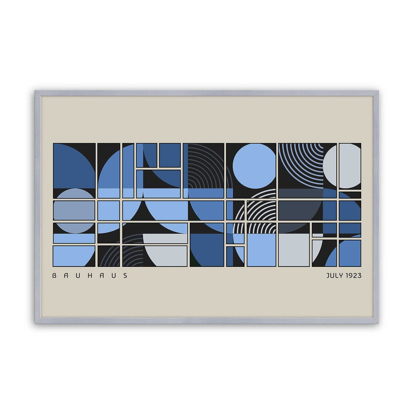 [Color:Polished Chrome], Picture of art in a Polished Chrome frame