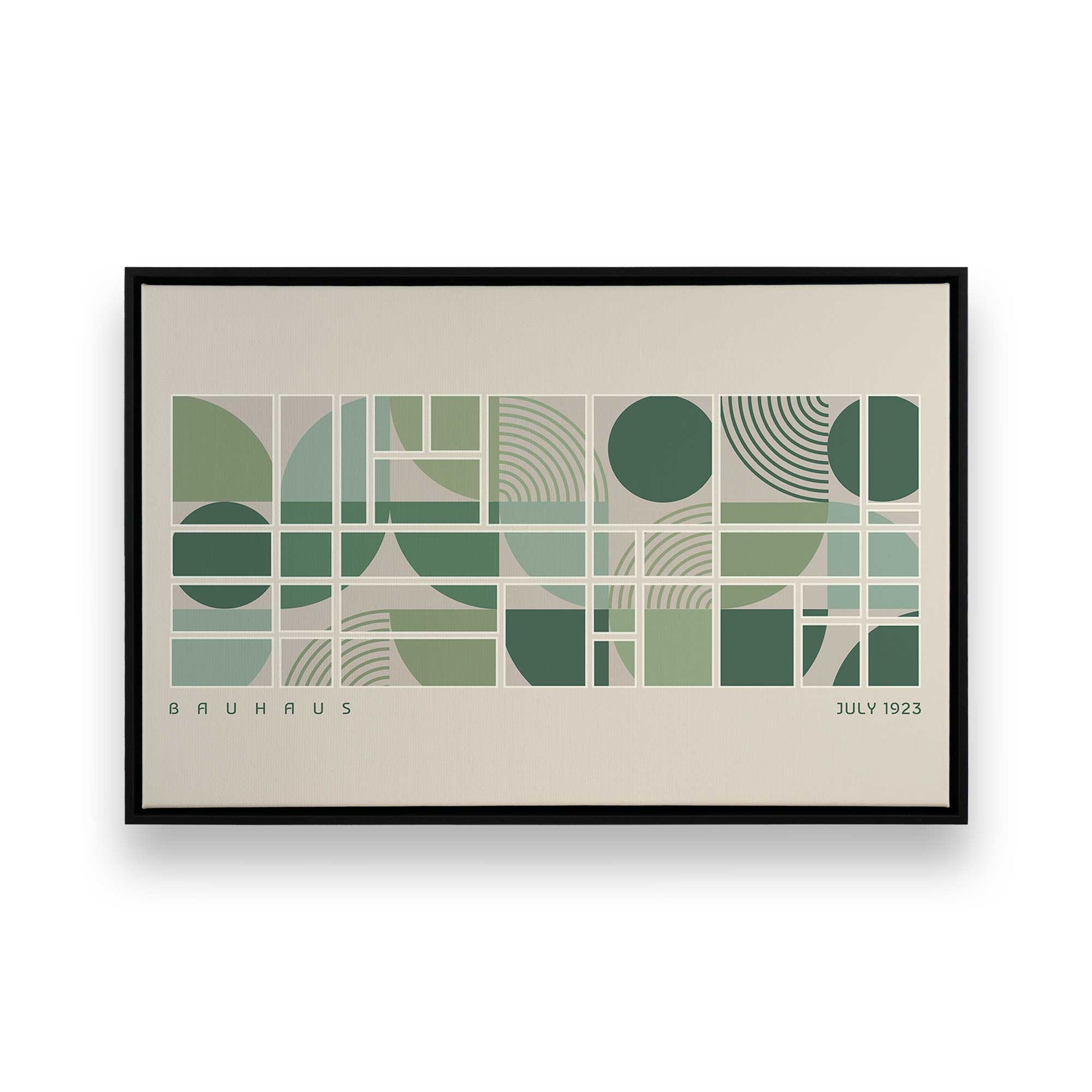 [Color:Satin Black], Picture of art in a Satin Black frame