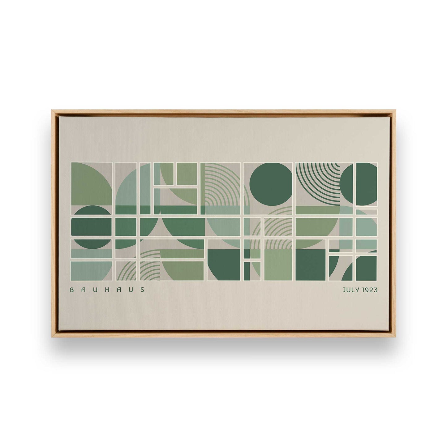 [Color:American Maple], Picture of art in a American Maple frame