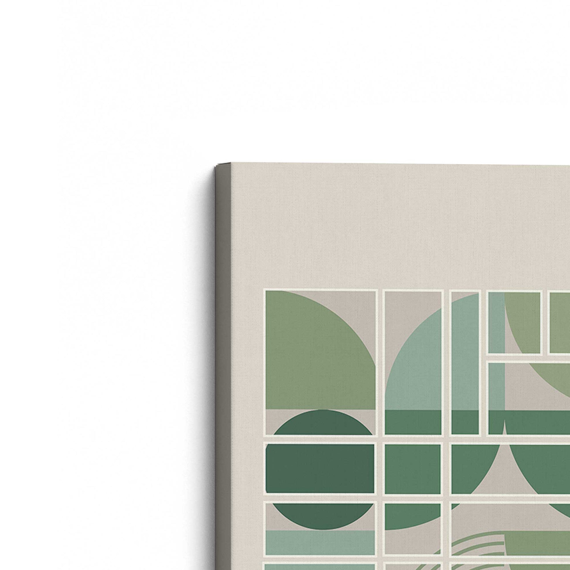 [Color:Stretched Canvas], Picture of the corner of the art
