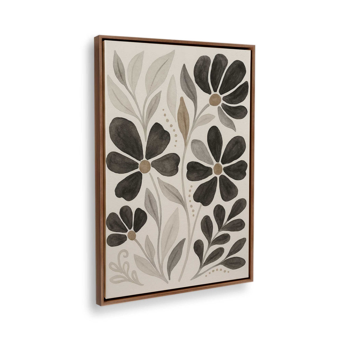 [Color:Walnut], Picture of the corner of the art